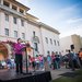 U.S. congresswoman Judy Chu greets participants at the start of the march. Other speakers included Caltech professors, scientists, and staff, as well as state politicians and other local leaders. 