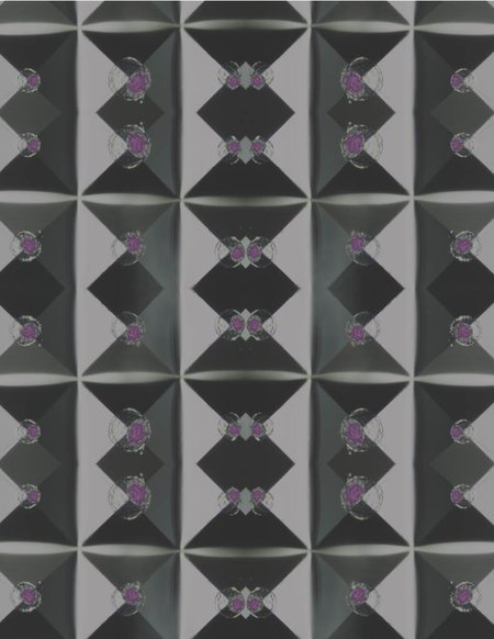 An array of round cells pulling apart