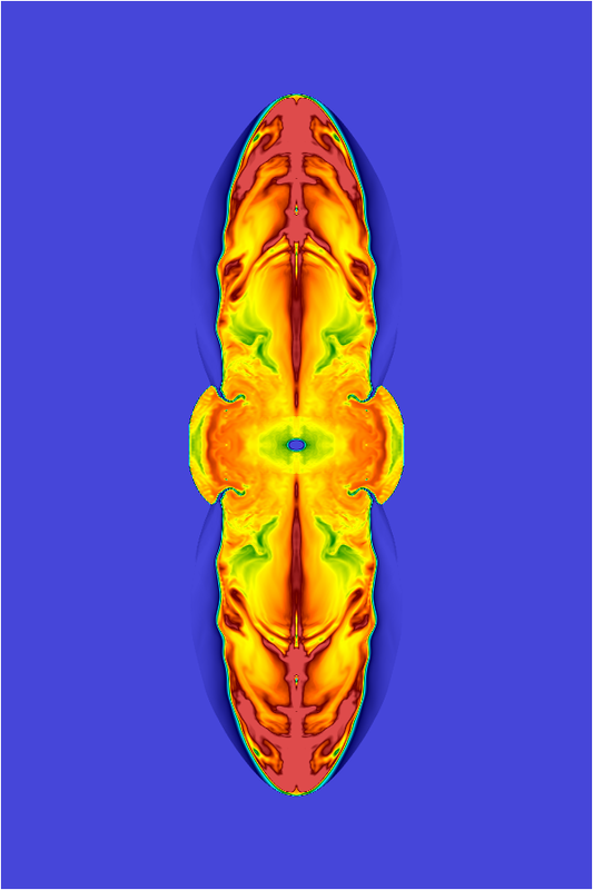 2D core collapse