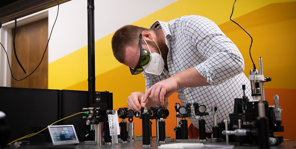 Scott K. Cushing, assistant professor of chemistry