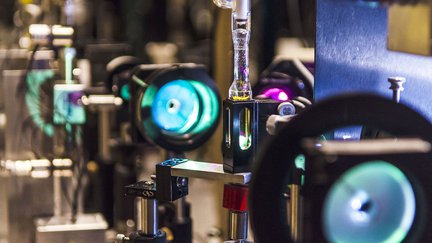 equipment in the lab of Harry Gray