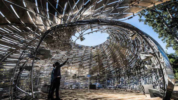 photo of the Huntington's Orbit Pavilion
