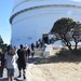 Pauma band members walk up to the 200-inch Hale Telescope