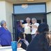 Patti Dixon, Tom Prince, and George Helou (from left to right) at the Pauma asteroid naming ceremony.