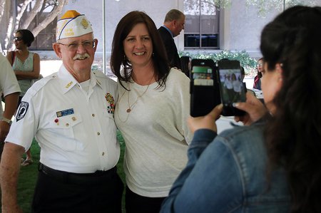 Veterans Day celebration, 2016