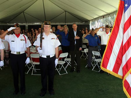 Veterans Day celebration, 2016